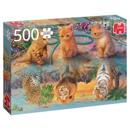 Puzzle 500 A Kitten's Dream - IkaIpaka Royan