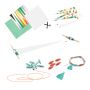Bracelets en perles de papier - IkaIpaka Royan