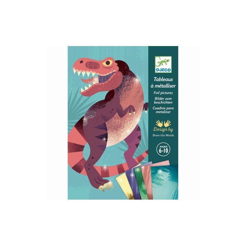 Tableau de métal Jurassic - IkaIpaka Royan