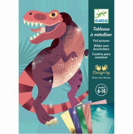 Tableau de métal Jurassic - IkaIpaka Royan