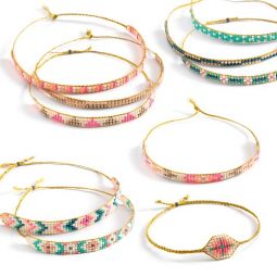 Bracelets et métier à tisser - IkaIpaka Royan