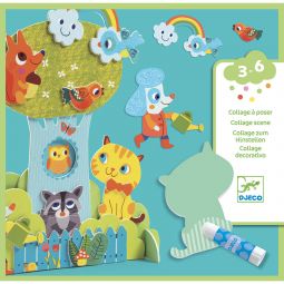 Collage des petits Copains au jardin - IkaIpaka Royan