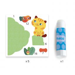 Collage des petits Copains au jardin - IkaIpaka Royan