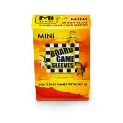 Board Game Sleeves - NonGlare - Mini - 41x63mm (x50)  Ikaipaka