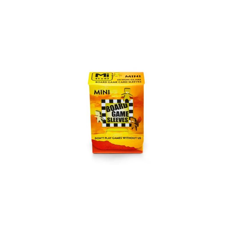 Board Game Sleeves - NonGlare - Mini - 41x63mm (x50)  Ikaipaka