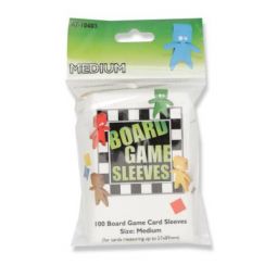 Board Game Sleeves - Medium - 57x89mm (x100)  Ikaipaka jeux &