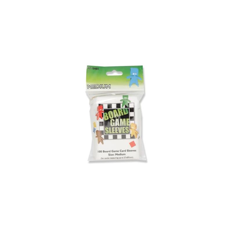 Board Game Sleeves - Medium - 57x89mm (x100)  Ikaipaka jeux &