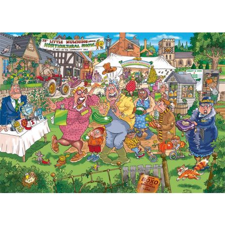 Puzzle 1000p Wasgij Original 32 La Grande Pesée - IkaIpaka Royan