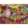 Puzzle 1000p Wasgij Mystery 16 Anniversaire surprise ! - IkaIpaka Royan