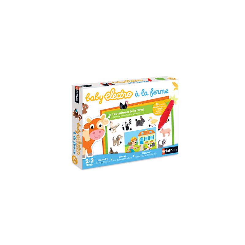 Baby Electro A la ferme Nathan Ikaipaka jeux & jouets Royan