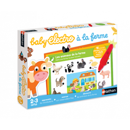 Baby Electro A la ferme Nathan Ikaipaka jeux & jouets Royan