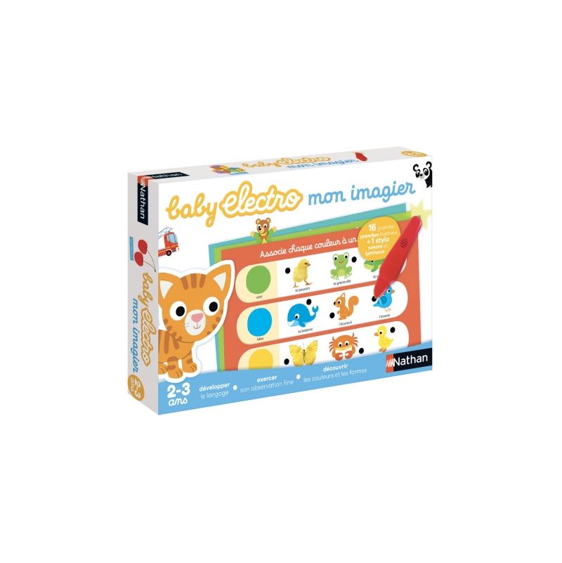 Baby Electro Mon imagier Nathan Ikaipaka jeux & jouets Royan