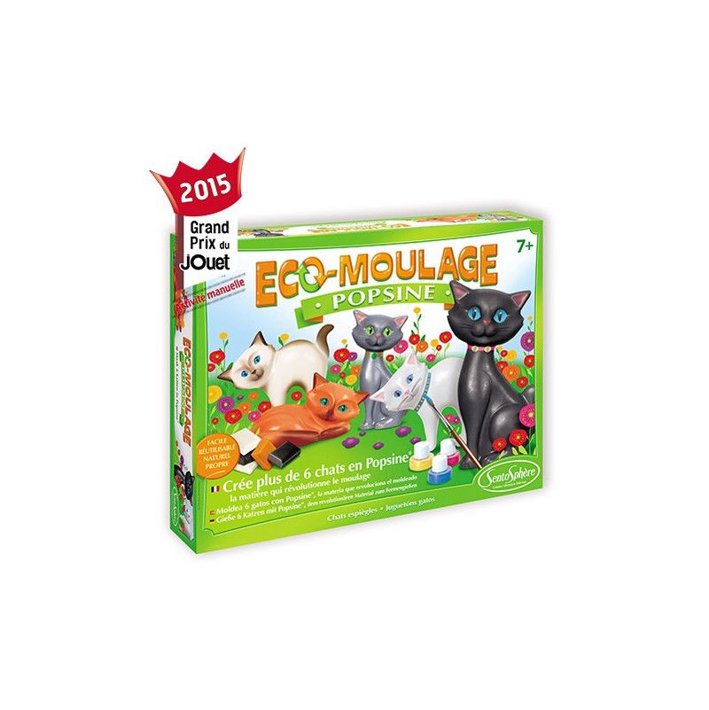 Eco Moulage Popsine les chats et les chatons - IkaIpaka Royan