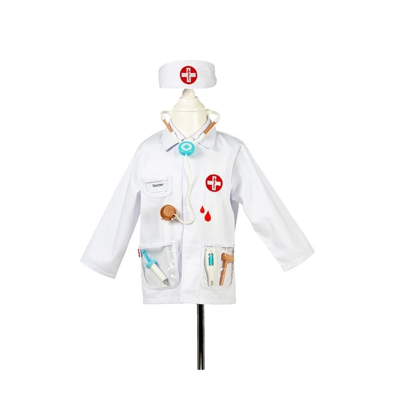 Déguisement Set Docteur-Doctoresse 4-7 ans - IkaIpaka Royan