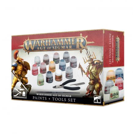 Age of Sigmar Set Peinture + outils Warhammer Ikaipaka jeux &