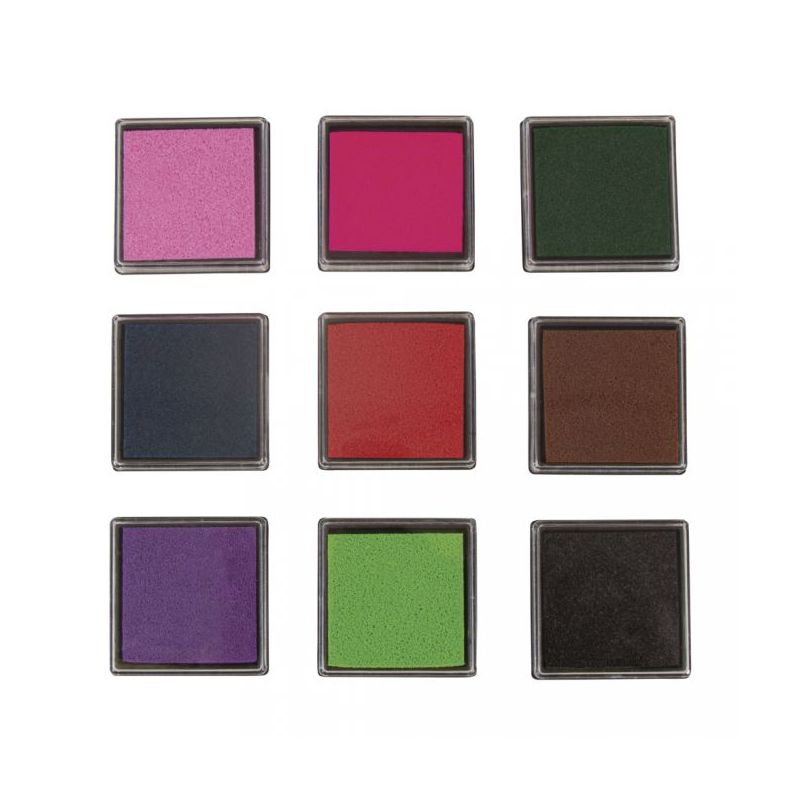Kit Encreurs 9 couleurs assorties - IkaIpaka Royan