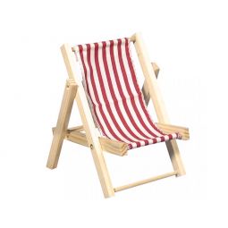 Chaise longue rouge - IkaIpaka Royan