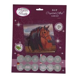 Crystal Art Carte Cheval - IkaIpaka Royan