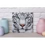 Crystal art Tableau Tigre des neiges - IkaIpaka Royan