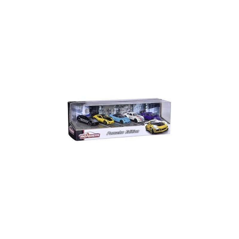 5 Majorette porsche voiture Miniature 1/64  Ikaipaka jeux &