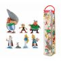 Tubo Astérix Le Village Gaulois 7 figurines PLASTOY Ikaipaka