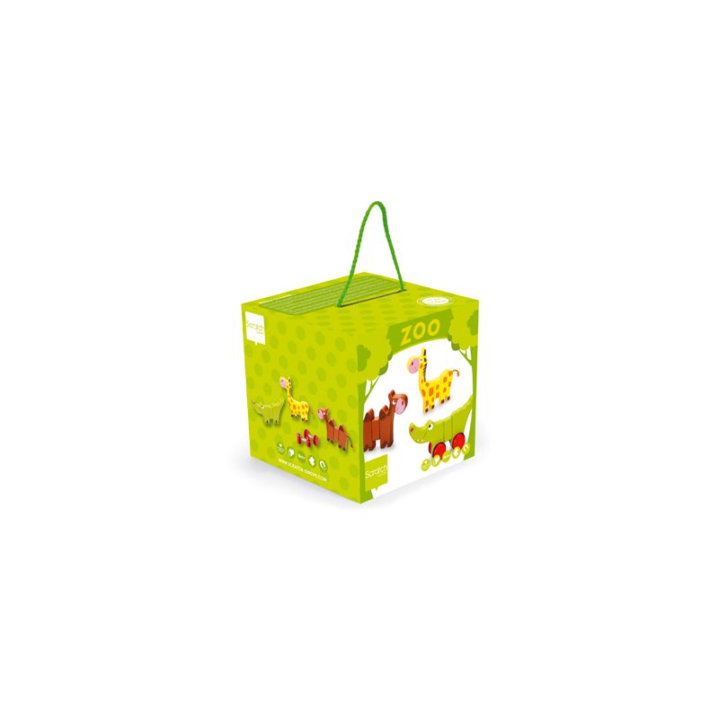 Animaux magnétiques Zoo Scratch Ikaipaka jeux & jouets Royan