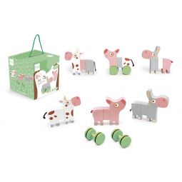 Animaux magnétiques ferme Scratch Ikaipaka jeux & jouets Royan