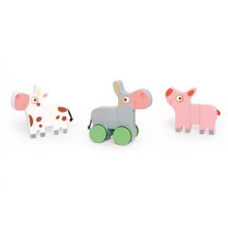 Animaux magnétiques ferme Scratch Ikaipaka jeux & jouets Royan