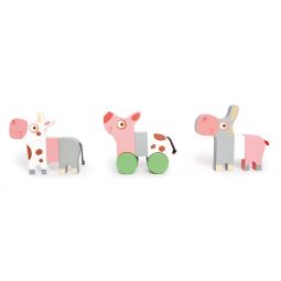 Animaux magnétiques ferme Scratch Ikaipaka jeux & jouets Royan