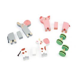 Animaux magnétiques ferme Scratch Ikaipaka jeux & jouets Royan