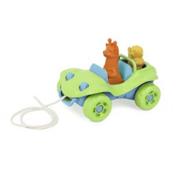 Green Toys Jouet à tirer Buggy vert Green Toys Ikaipaka jeux &