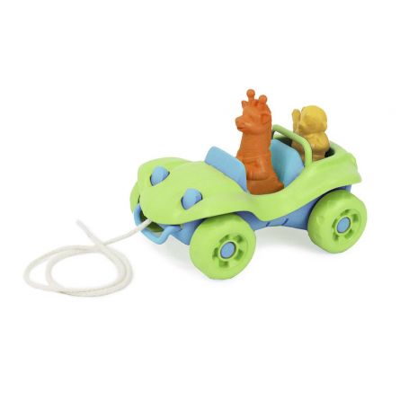 Green Toys Jouet à tirer Buggy vert Green Toys Ikaipaka jeux &
