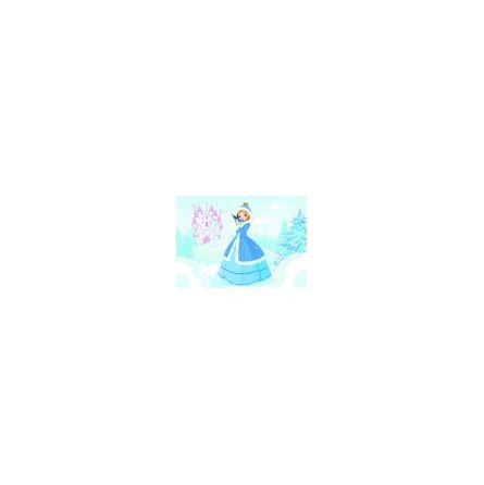 Puzzle 48p Princess in the Snow - IkaIpaka Royan
