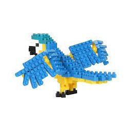 Nanoblock Blue and yellow Macaw - IkaIpaka Royan