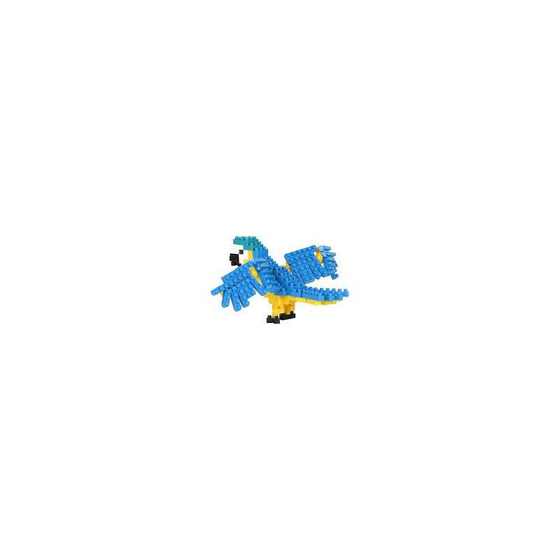 Nanoblock Blue and yellow Macaw - IkaIpaka Royan