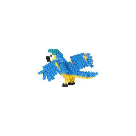 Nanoblock Blue and yellow Macaw - IkaIpaka Royan