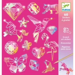 Stickers à gratter Diamant - IkaIpaka Royan