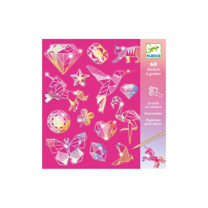 Stickers à gratter Diamant - IkaIpaka Royan