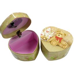 Coffret musical cœur Ours - IkaIpaka Royan