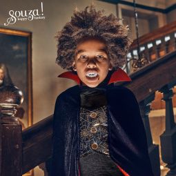 Déguisement Cape Dracula + dents 4-8 ans - IkaIpaka Royan