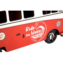 Combi en bois Rouge - IkaIpaka Royan