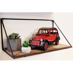 2CV en bois Rouge et noir Agent PAPER Ikaipaka jeux & jouets