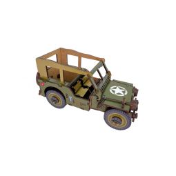 Jeep militaire à construire - IkaIpaka Royan