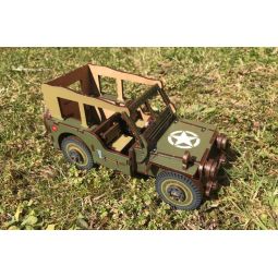 Jeep militaire à construire - IkaIpaka Royan