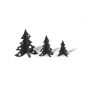 3 Sapins carton noir Agent PAPER Ikaipaka jeux & jouets Royan
