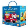 Q-BOX - LES VEHICULES puzzle 40 p Sassi Ikaipaka jeux & jouets