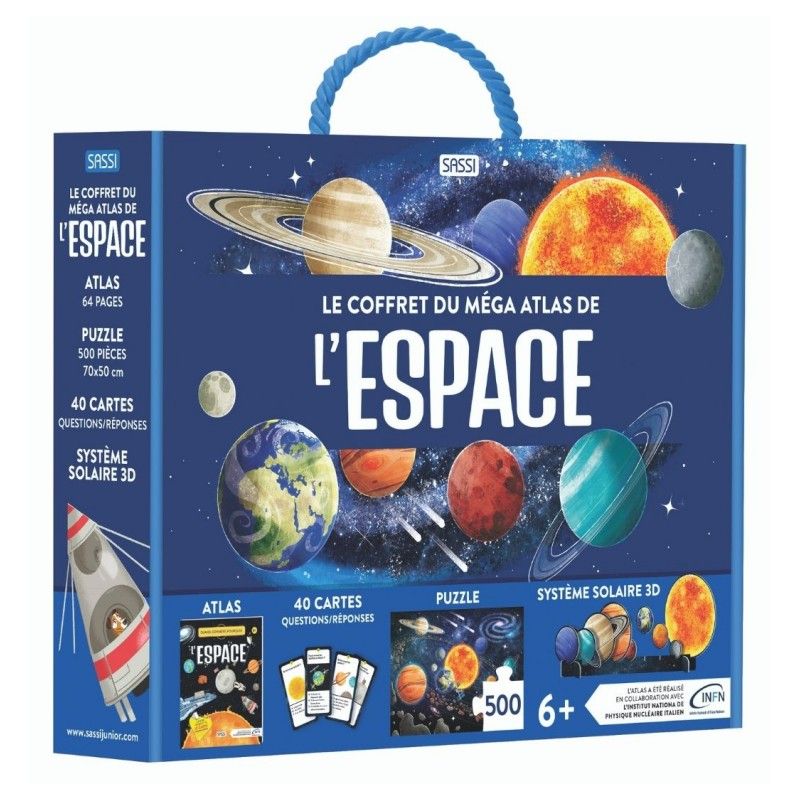 Le coffret méga atlas de l'Espace - IkaIpaka Royan