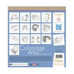 Carnet de Coloriage Wild 6 - IkaIpaka Royan