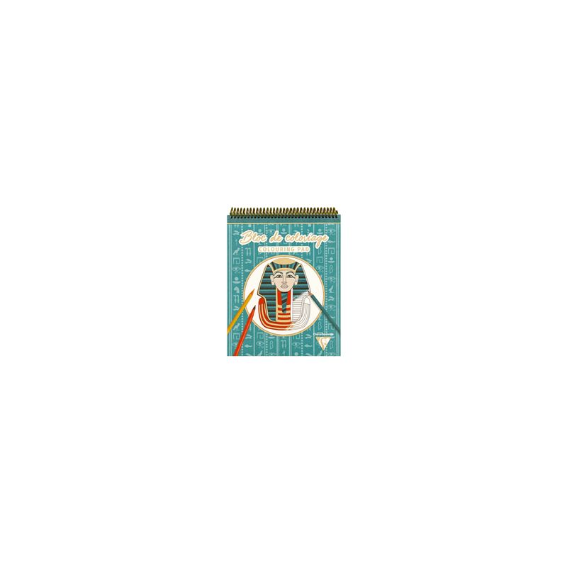 Bloc de Coloriage Egypte  Ikaipaka jeux & jouets Royan