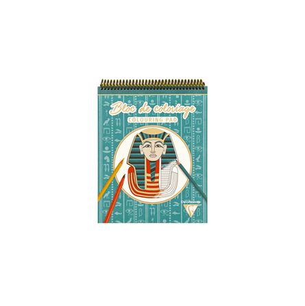 Bloc de Coloriage Egypte  Ikaipaka jeux & jouets Royan